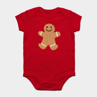 Gingerbread Person Baby Bodysuit